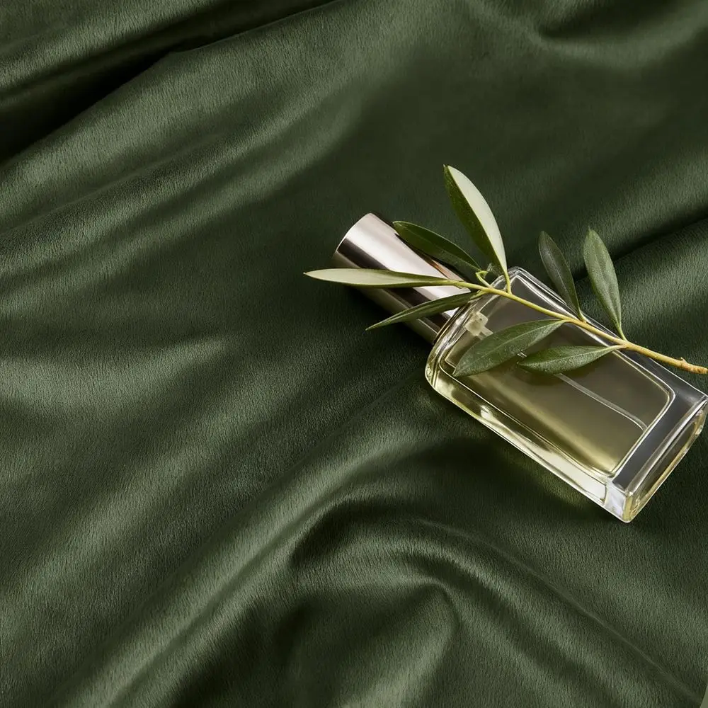 럭셔리 암막 올리브 그린 벨벳 커튼, 52x84, 단열, 빈티지 크리스마스 스타일, 침실 및 거실용