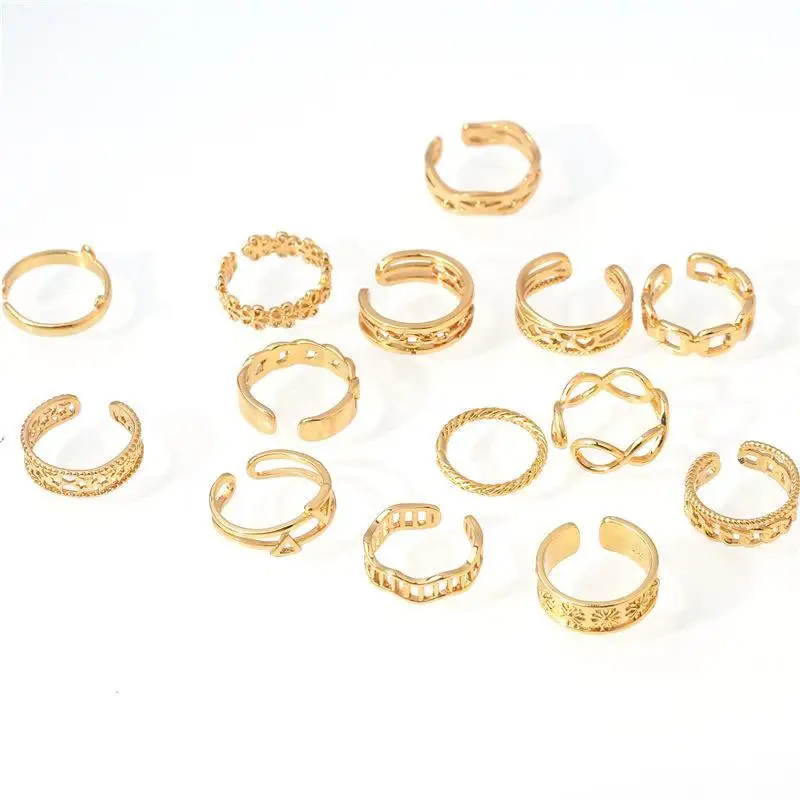 Hypoallergenic Copper Adjustable Toe Ring Stylish Summer Beach Daily Wear Jewelry