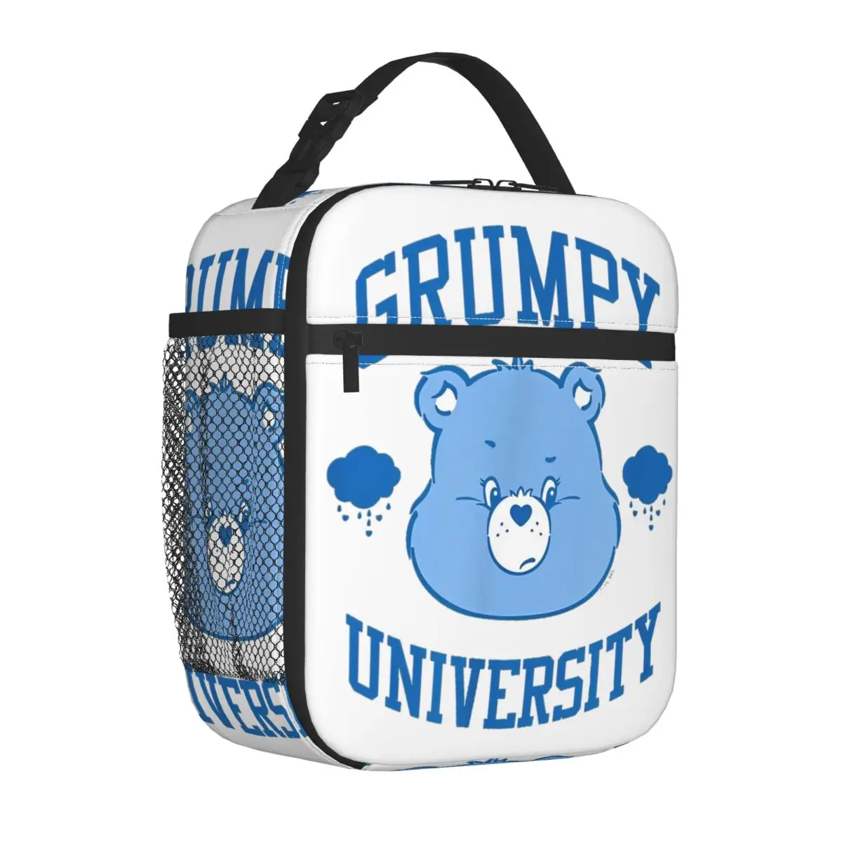 

Care Bears Grumpy University Insulated Lunch Bag Cooler Bag Lunch Container Tote Lunch Box Food Storage Bags Work Travel