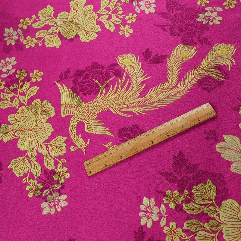 

100x150cm Vintage Dragon Pattern Brocade Jacquard Garment Sewing Fabrics Diy Cheongsam Dress Designer Patchwork