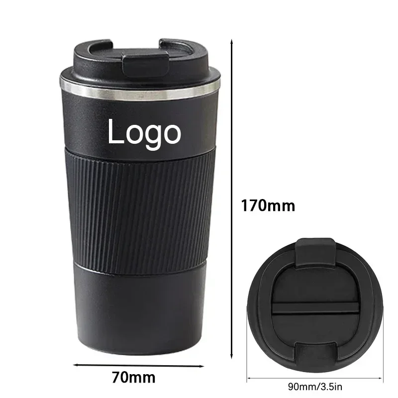 Bicchiere da caffè intelligente in acciaio inossidabile da 510ml tazza termica da viaggio portatile per Audi Sline A3 A4 A5 A6 Q5 Q7 RS5 S3 S4 S7