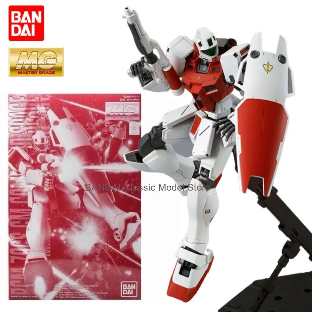 

В наличии BANDAI PB Limited MG 1/100 RGM-79GS GM Command Space Type Аниме-фигурки для сборки, коллекционная модель, игрушка