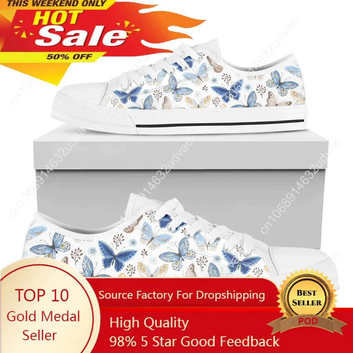 

Женская парусиновая обувь Спортивная обувь Низкие парусиновые кроссовки Модные дизайнерские кроссовки унисекс с бабочками Повседневная школьная обувь на плоской подошве
