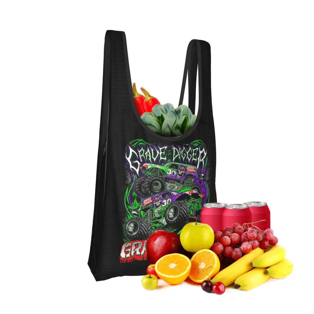 monster-jam-grave-digger-monster-truck-bolsa-de-compras-portatil-sacola-de-ombro-dobravel-bolsa-de-compras-bolsa-de-compras