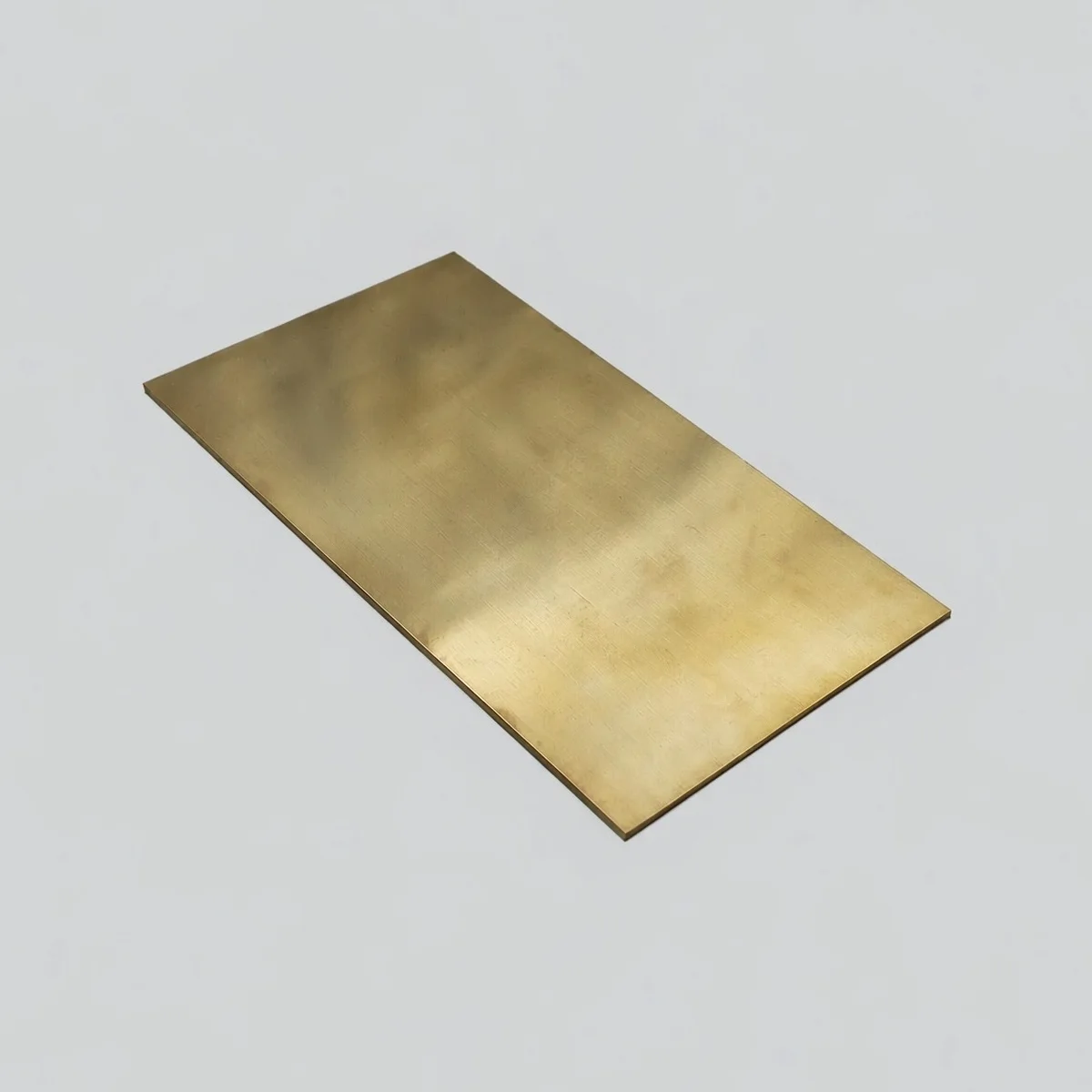Solid Brass Plate Sheet 0.5-6mm Thickness 50x50-300x300mm Copper Zinc Alloy Panel for DIY Craft Metalworking