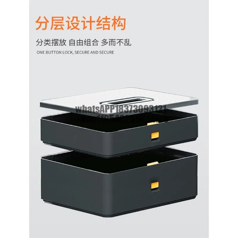 Toolbox Storage Box Industrial Grade Household Portable Multifunctional Electrician Maintenance