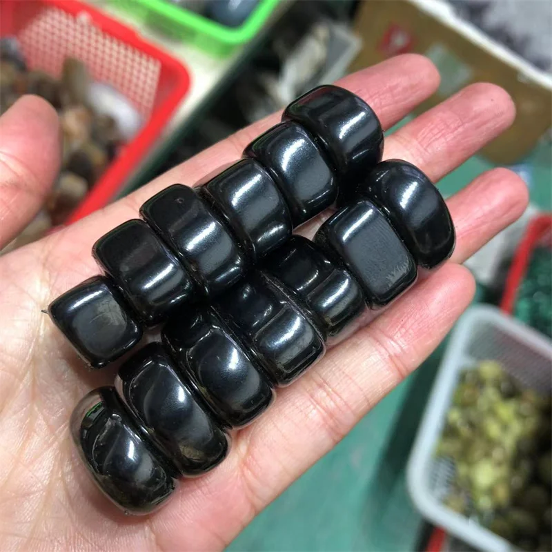 Magnetic Hematite Tumbled Stone Natural Quartz Crystal Healing Gemstone Craft Reiki Decoration Gem