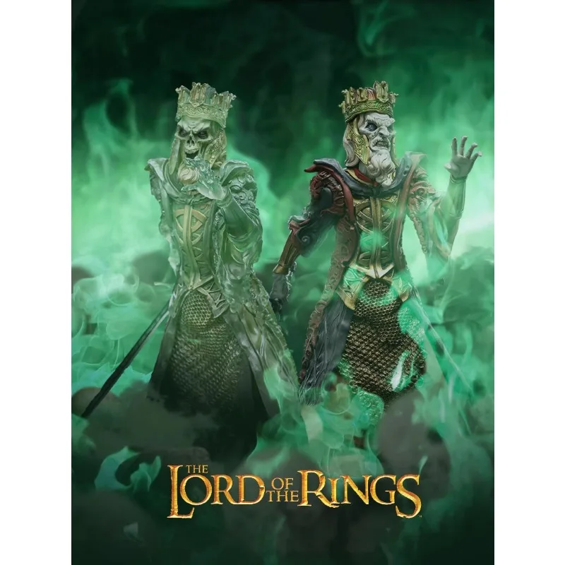 

Weta The Lord of The Rings Series Mini Epic Undead King Anime Action Figures Statue Model Toy