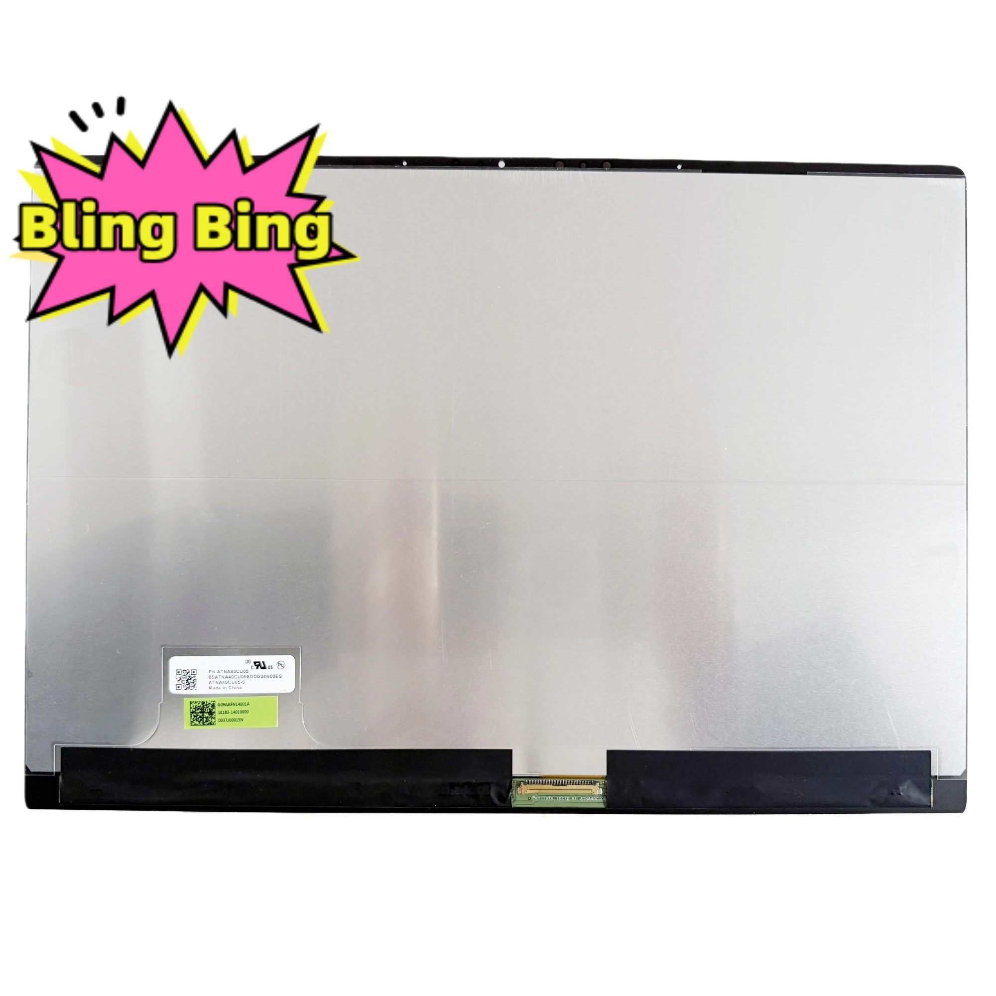 ATNA40CU05 ATNA40CU05-0 18183-14010100 OLED écran numériseur assemblée pour Asus ROG Zephy IPS 2.8K 120Hz ordinateur portable NO-Touch