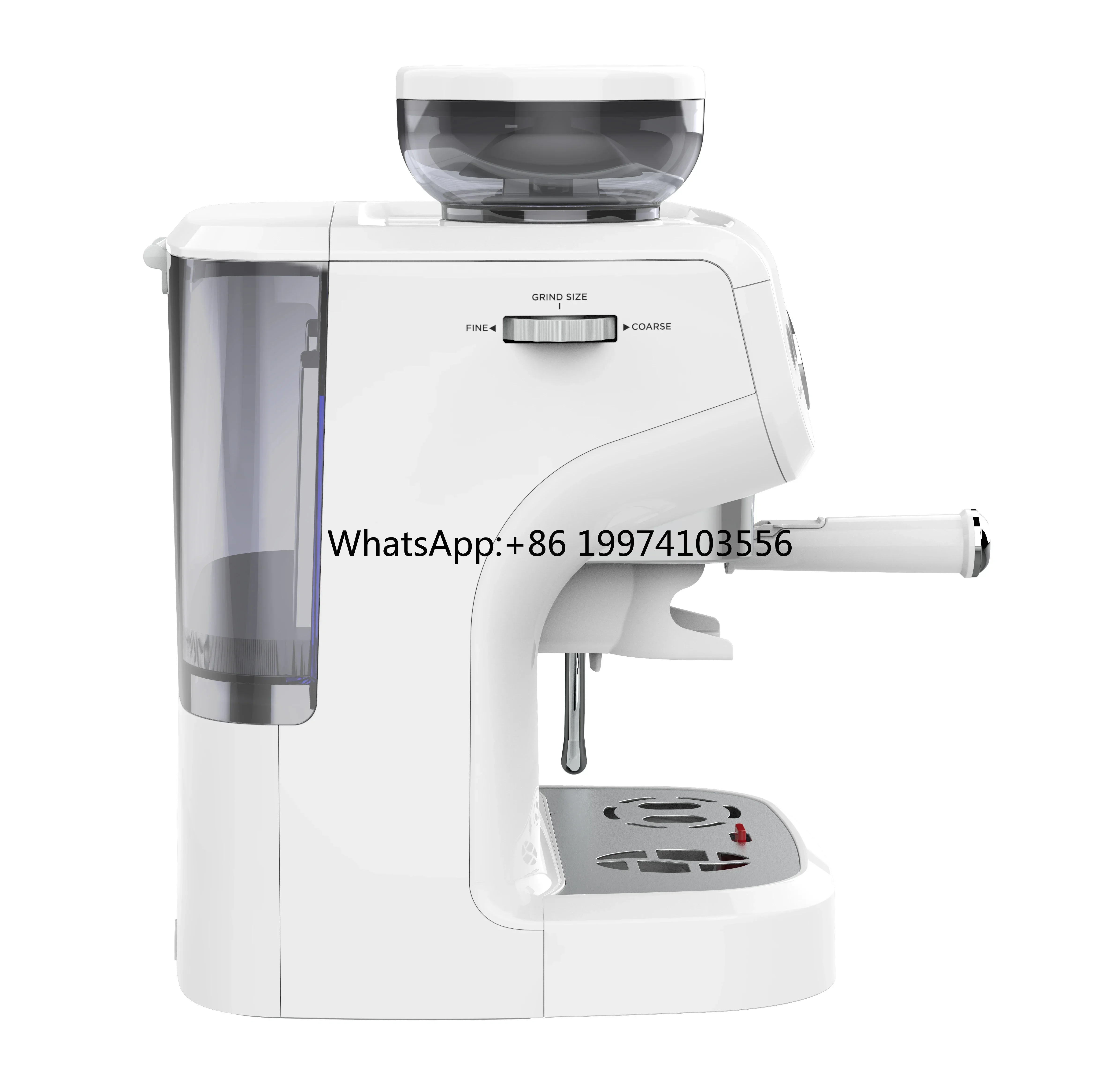 

Automatic Professional Multi Function Coffee Powder Machines 3 In1 Single Cup Espresso Coffee Maker With Grinder