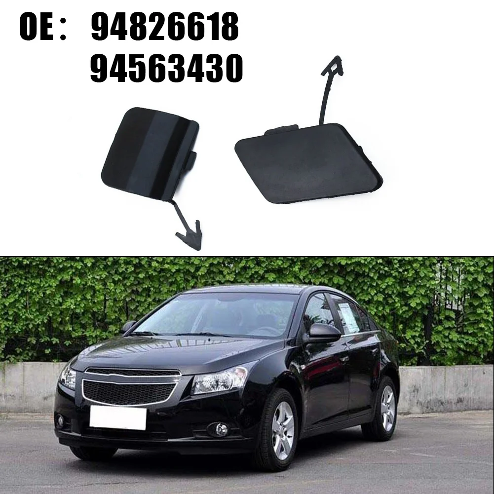 High Quality Bumper Tow Hook Cover Cap Car Towing Eye OEM Number Black 94563430 After Trailer Hook Cover For Cruze