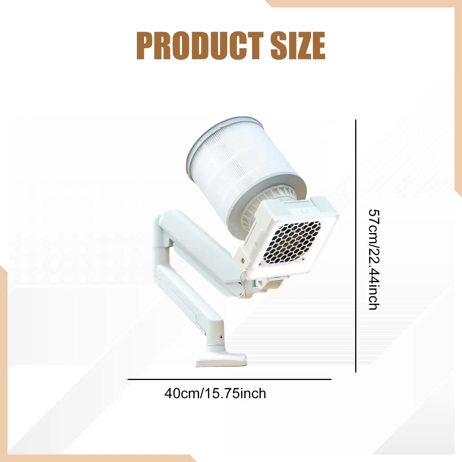 Desktop Nail Vacuum Cleaner Machine Negative Pressure Extractor with Flexible Lamp for Sticker Nail Art Design