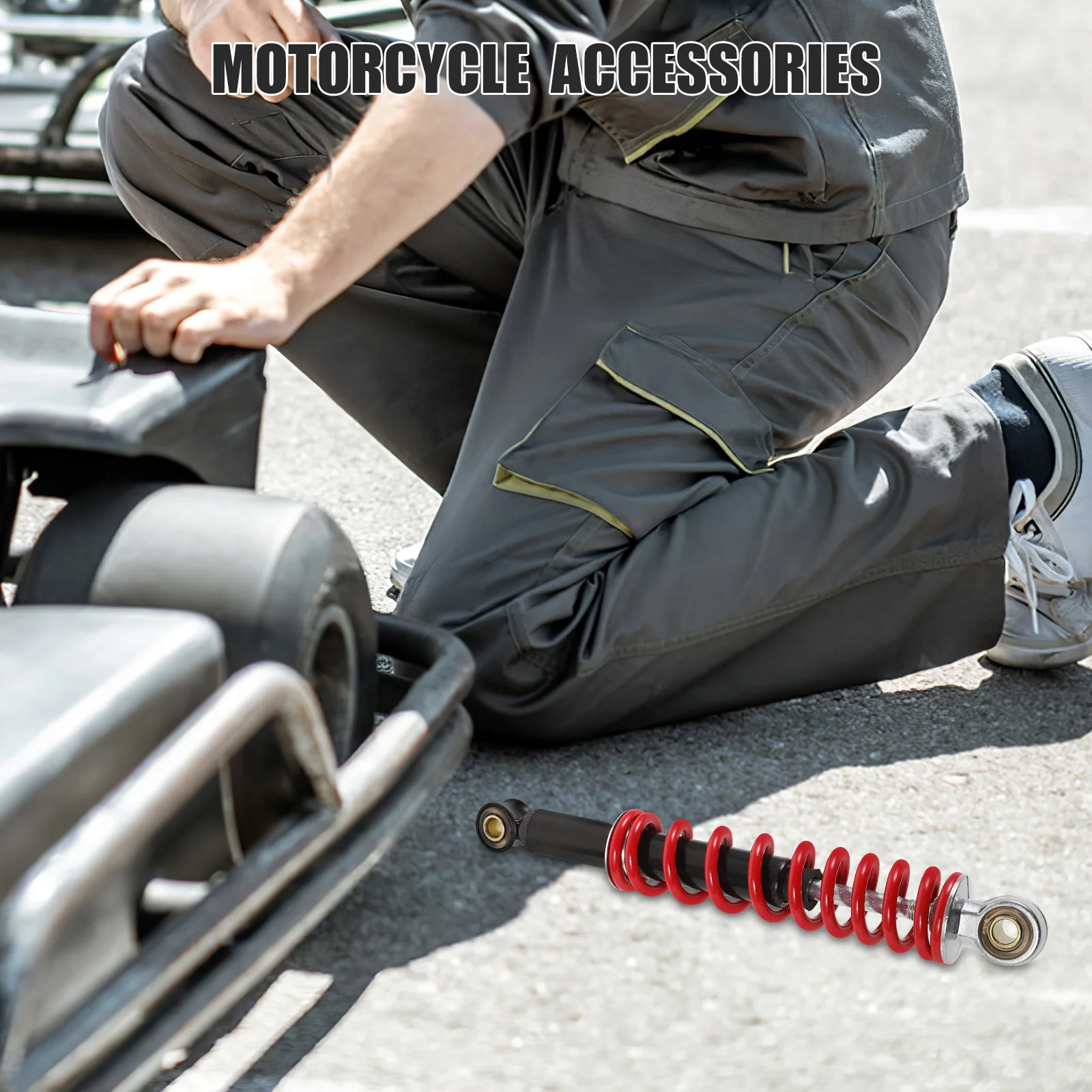

for ATV Shock Absorbing Spring Absorbers Motorcycle Motorbikes Shocks Replacement Man