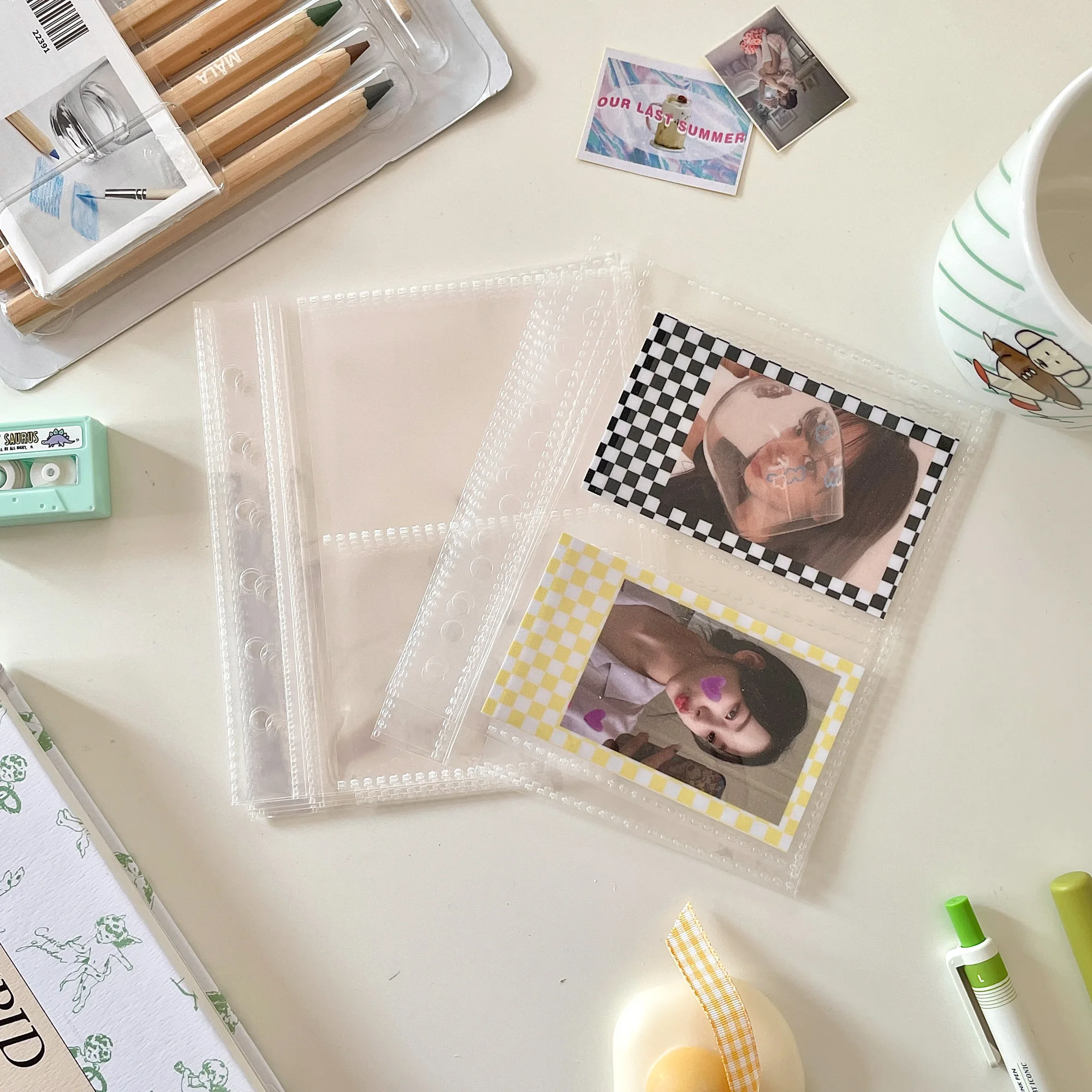 Sharkbang Makronen A7 Platz PU Bindemittel Tagebuch Notebook Zeitschriften Agenda Planer DIY Idol Kpop Sammeln Buch Geschenk Set Schreibwaren – Detail 36
