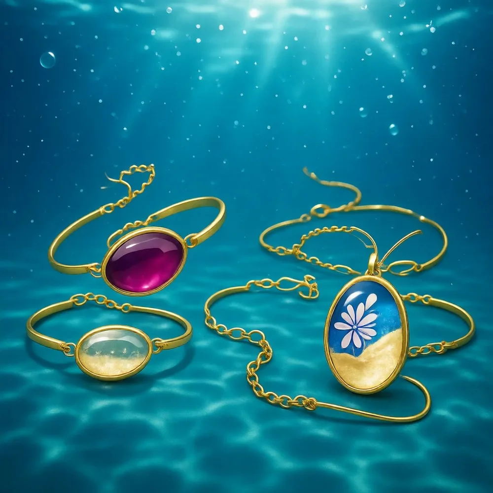 

Набор для создания украшений своими руками: овальные стеклянные кабошоны, заготовки для подвесок, основы для браслетов, серег, подарков