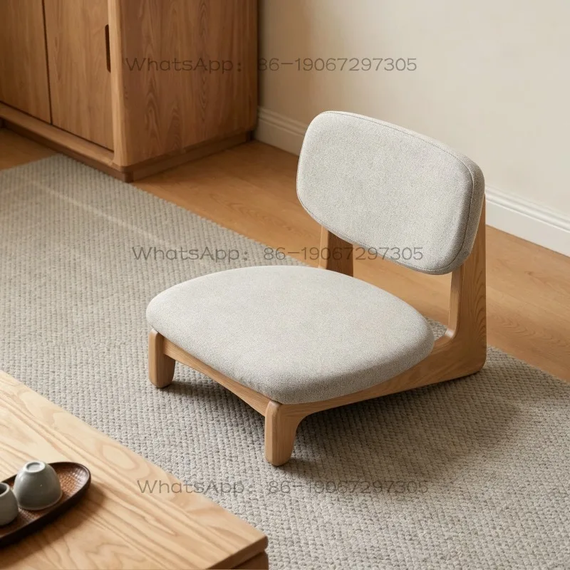 petit-tabouret-en-tissu-avec-dossier-et-coussin-d'assise-pour-salon-ou-salle-a-the