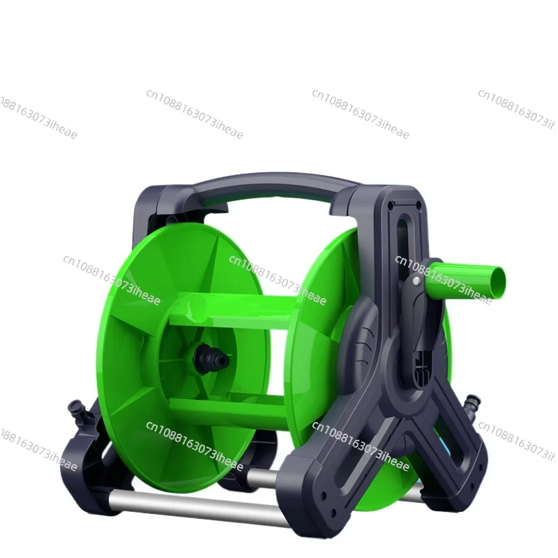 Watering water pipe storage car Water gun accessories Storage rack winder Coil water winding winch Pipe winder