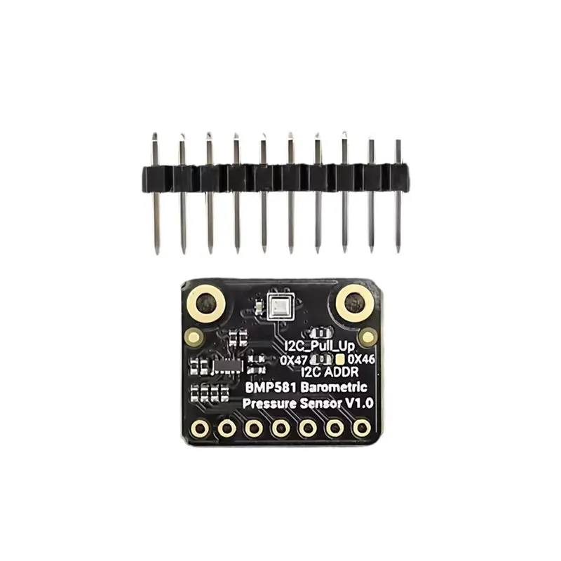 Capteur de pression barométrique JABS-BMP581, ±0,3 Hpa, 2μA en veille, I3C/I2C/SPI, 19x16mm miniature, pour la mesure de l'altit