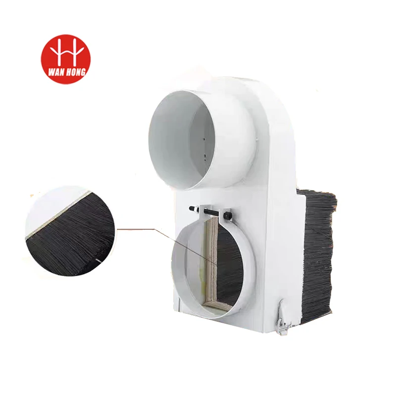 75 / 80 / 85 / 90 / 100mm Spindle Dust Cover Brush Dust Collector For CNC Woodworking Tools