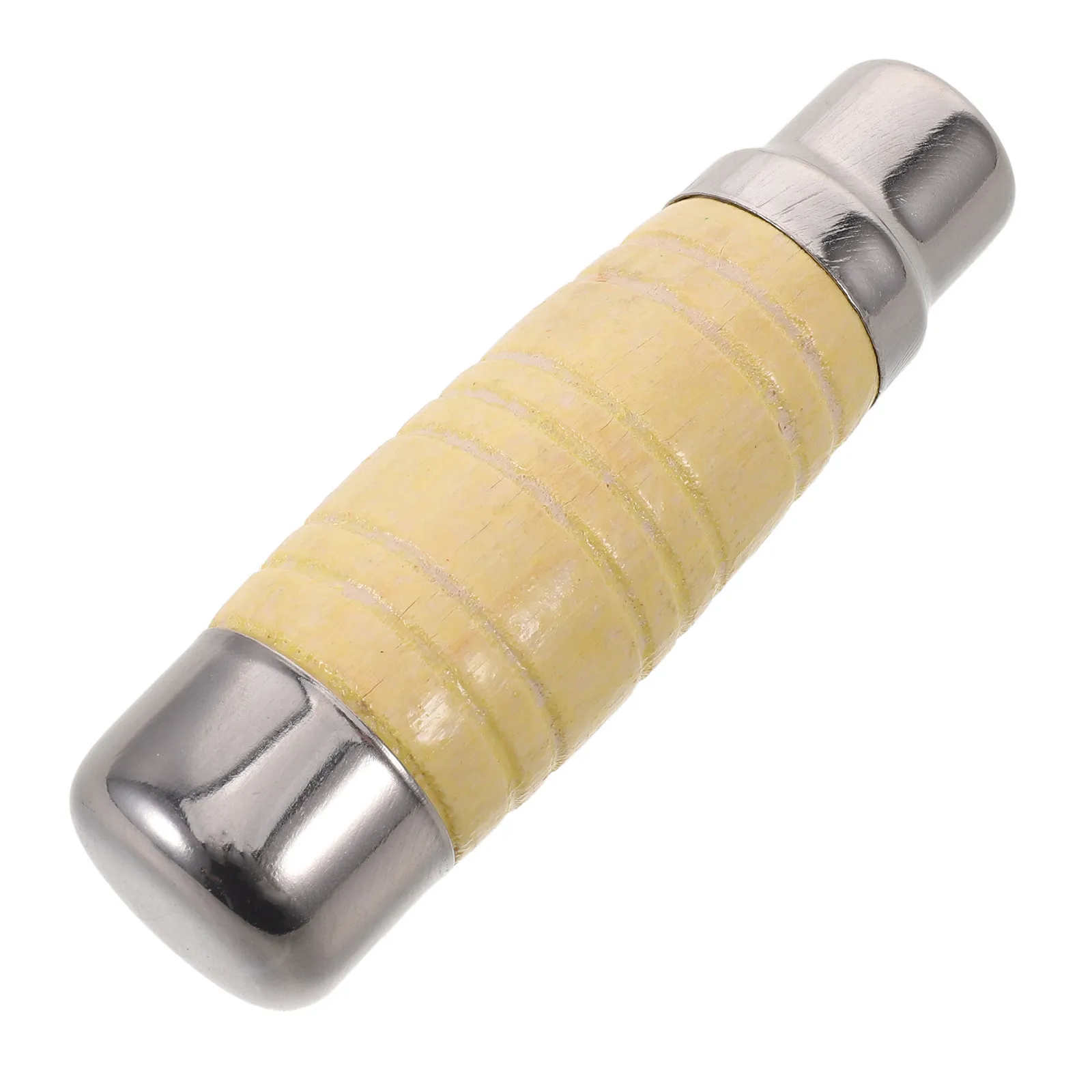Wooden Knife Handle Replacement 3.74 Inch Non Slip Ergonomic Round Grip Kitchen Knife Restoration Parts for Butcher Chef - view 2