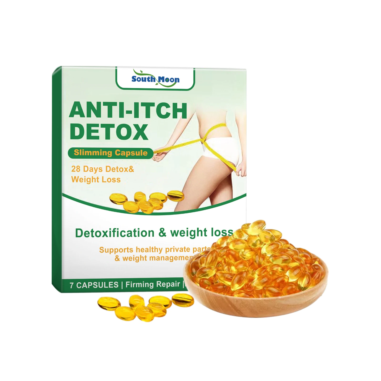 Vaginal Firming Capsules Vagina Tightening Shrinking Intimate Detox Relief For Vagina Dry Swelling Itching Odor Feminine Hygiene