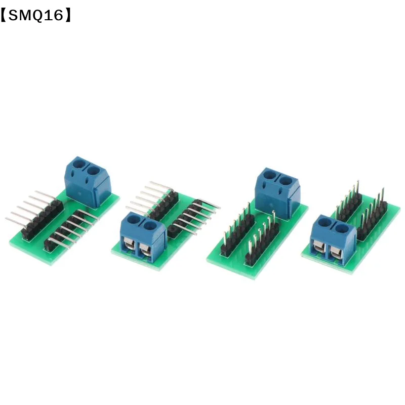 2/4Pcs 2.54MM Cable Adapter 2P Terminal To 12P Pin Module Straight / Curved Needle Connector Male To Female【SMQ】