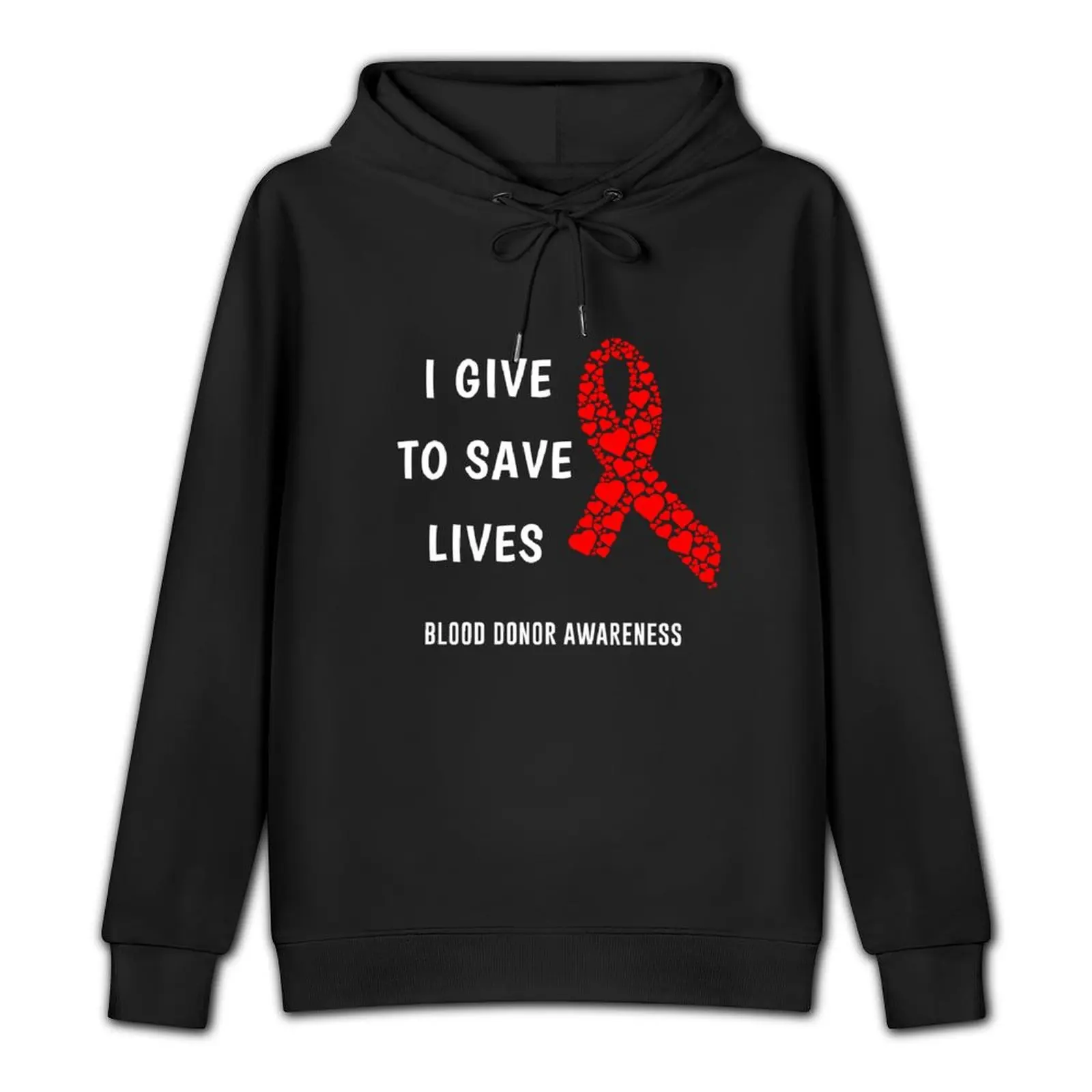 Blood Donor Pullover Hoodie mens clothing new in hoodies & sweatshirts