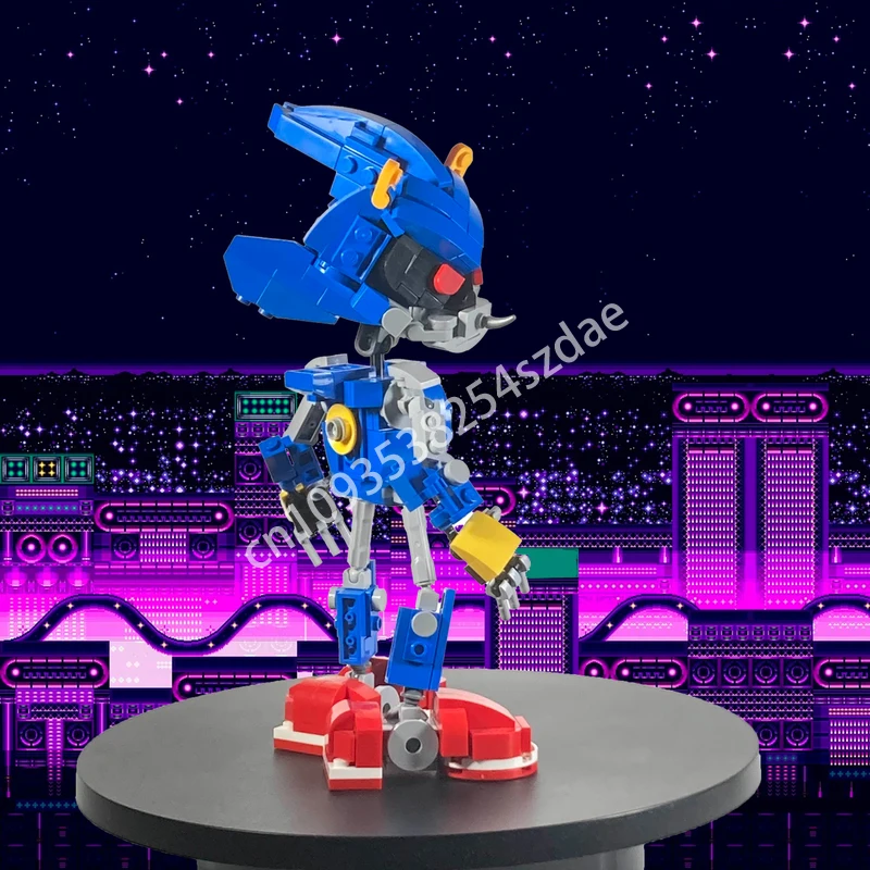 

330 шт. MOC, металлические высокоскоростные строительные блоки в виде ежика, STEM, рождественская игрушка, подарок, детское строительство, конструкция