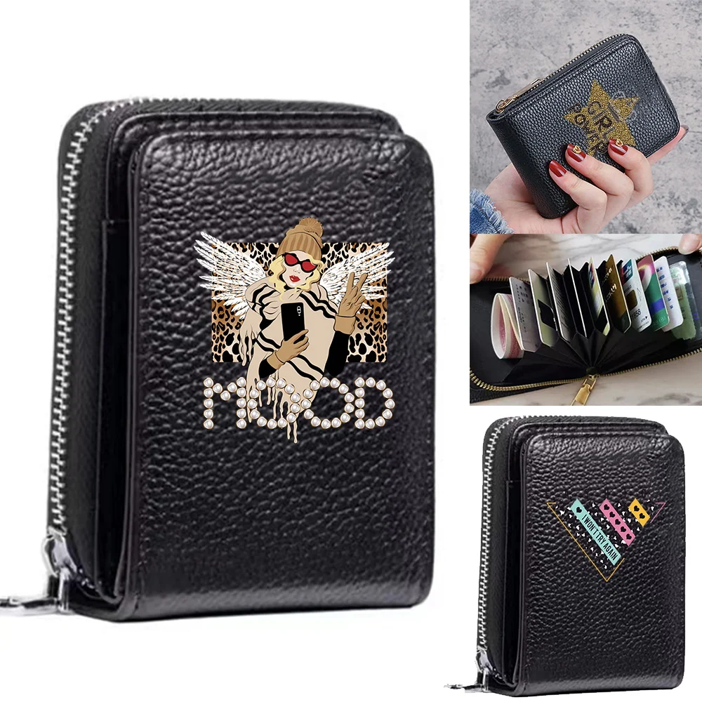 Wallet for Men ID Credit Card Holder Fashion Women Wallet PU Leather Coin Pocket Case Purse Leopard Pattern Luxury Design