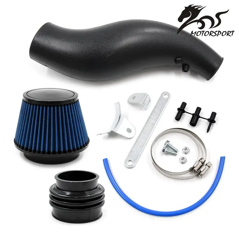 Plastic Air Intake Pipe For Honda civic 92-00 EK EG with air filter intake pipe Black