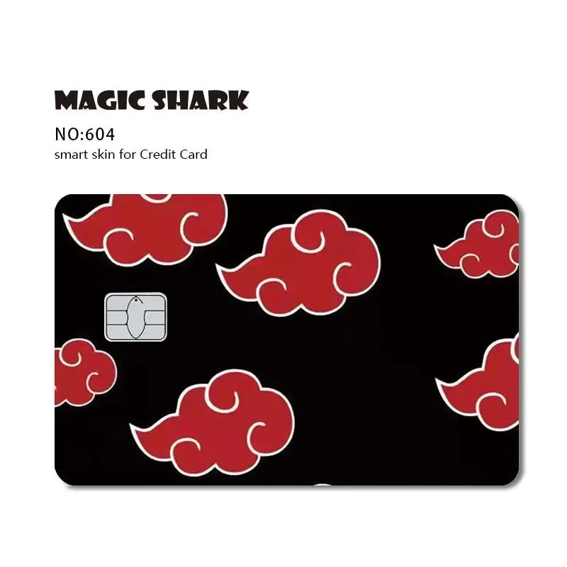 Pretty Women Charizard Rainbow Game Funny Anime Thin Credit Card Debit Bank Metro Card Film Sticker Skin Cover