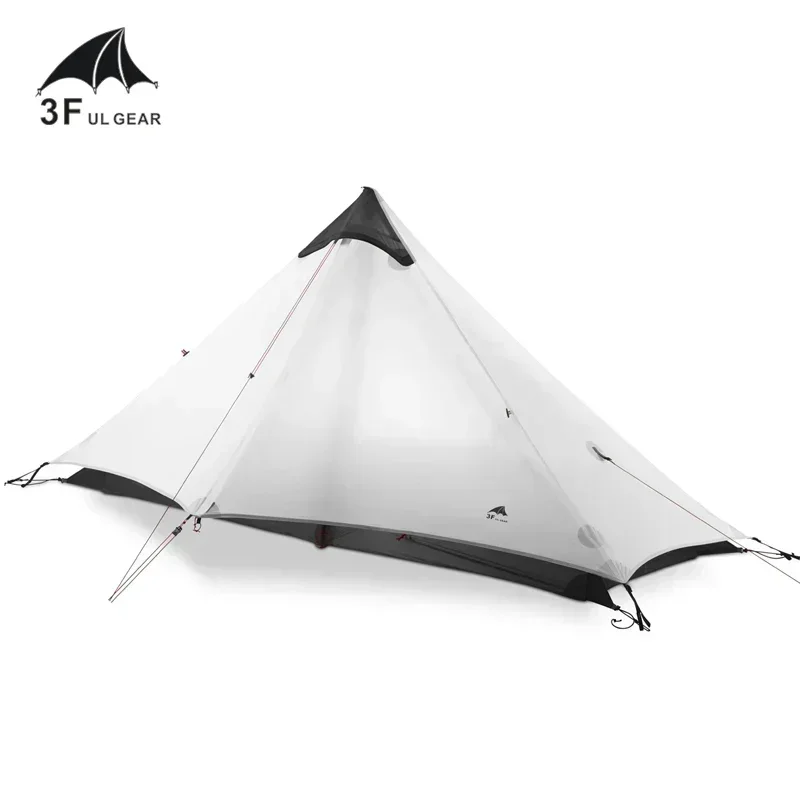 3F UL GEAR LanShan1/2 Person Camping Ultralight Professional Tent 3/4 Season Outdoor Tent 15D Nylon Waterproof Pyramid