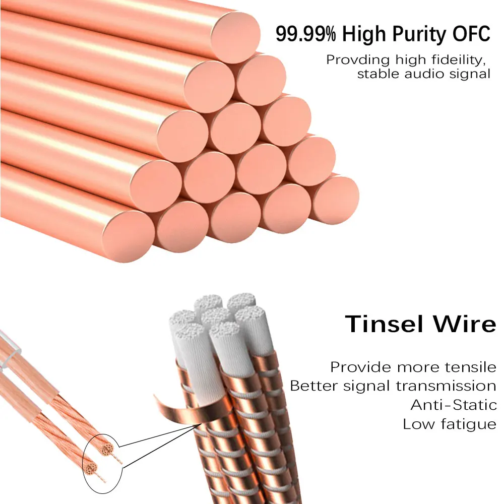 Musical Sound 99.9% Oxygen-Free Copper Audio Speaker Wire Cable 12 14AWG Gauge Hi Fi Stereo Audiophile Speaker Cables