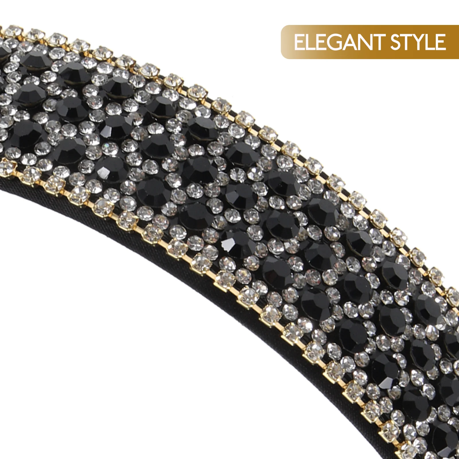 

Women Sparkle Crystal Rhinestone Headband Band Glitter Headbands For Women Party Bridal Wedding Fancy Jeweled