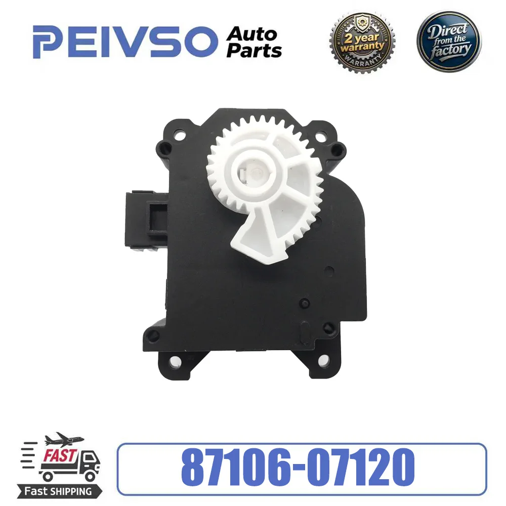 

PEIVSO High Quality HVAC AC Heater Blend Door Actuator 87106-07120 for Toyota Avalon Camry Venza Lexus RX350 604-906