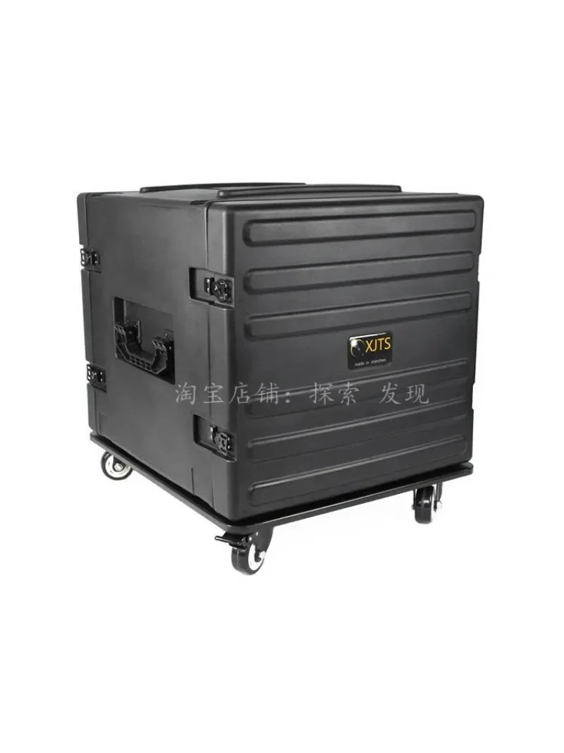 XJTS-8U 10U PE Plastic Air Case System Integrated   Guide Command  Equipment Cabinet Rack Box