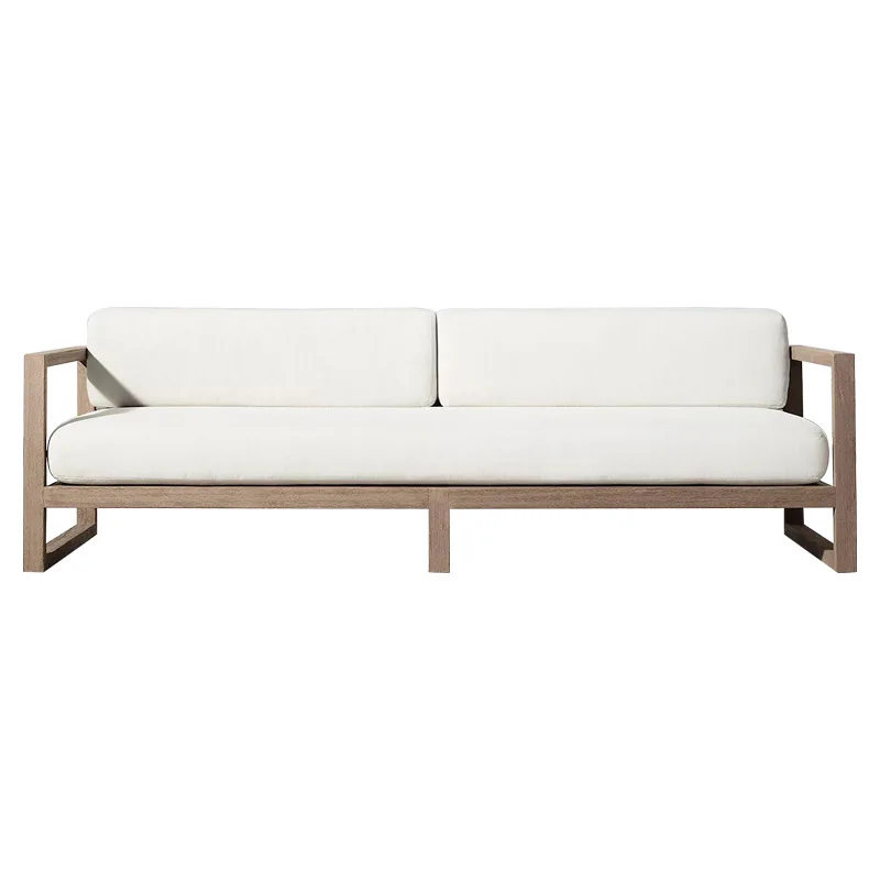 

Outdoor sofa combination high-end teak courtyard villa simple living room