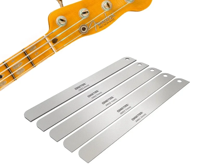 High-Precision Bass Nut Slotting File - String Distance Adjustment Tool for Piano Making And Guitar Repair