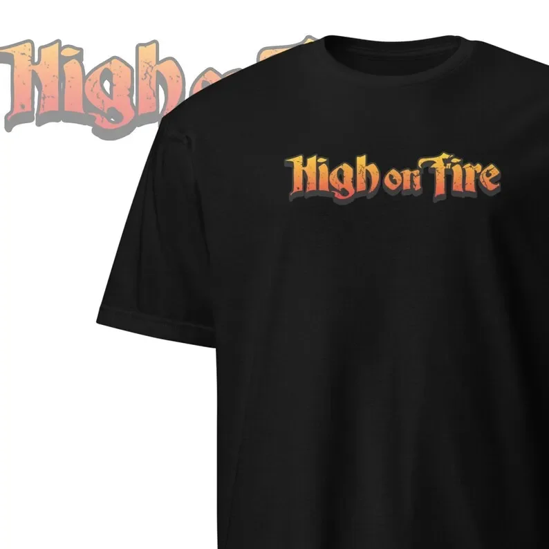 

High on Fire T-Shirt Stoner Rock Clothing Heavy Metal Tees