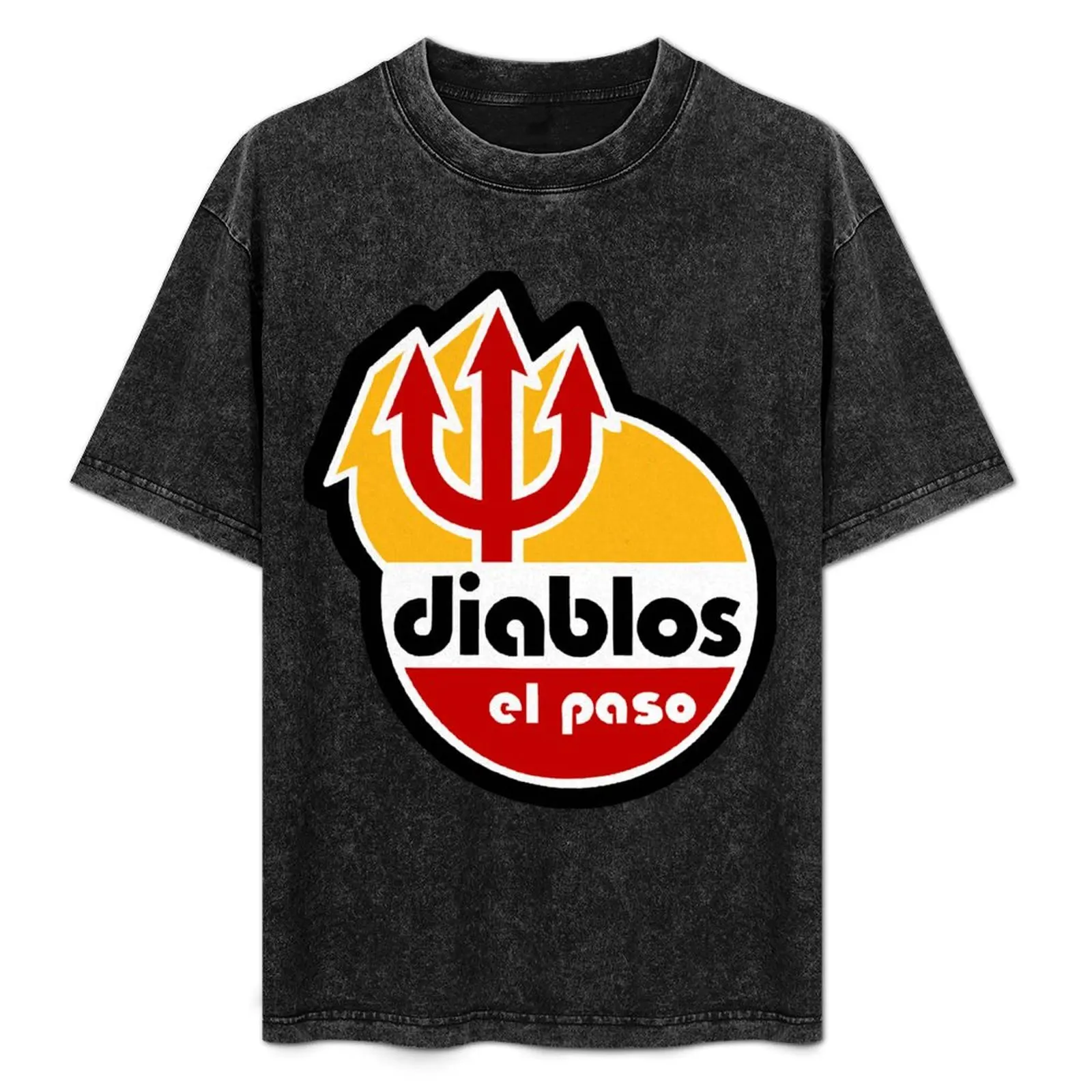 

Defunct El Paso Diablos Baseball 1985 T-Shirt luxury clothing labubu sweat oversized t shirt men