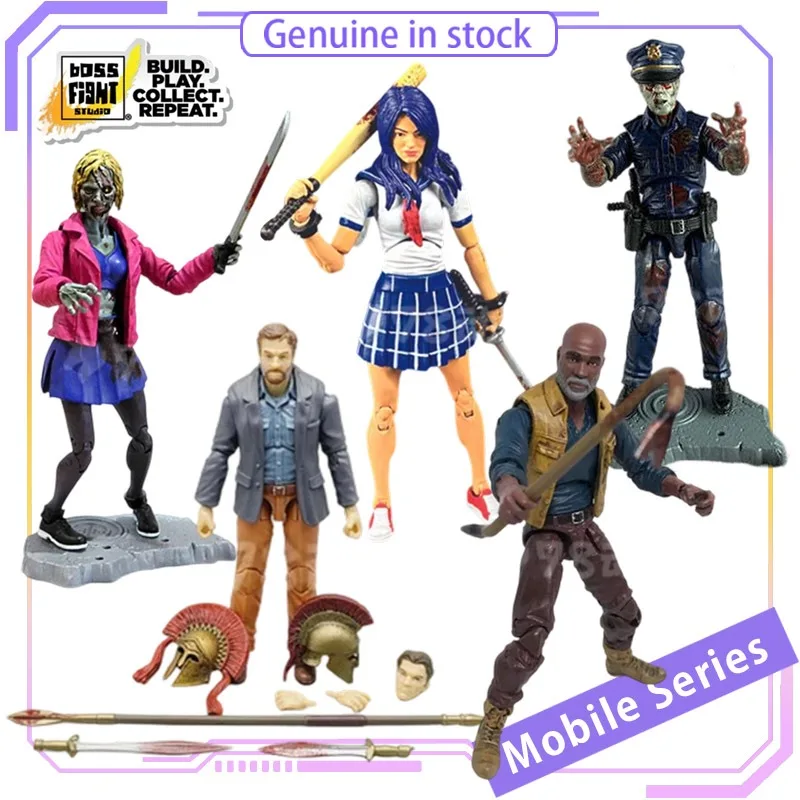 BFS Boss Strike Original Ms. Alice Purple/Alex Nicolas/Officer Zed 1/18 —Vitruvius H.A.C.K.S/zombie Series Suspense Tyle Toy