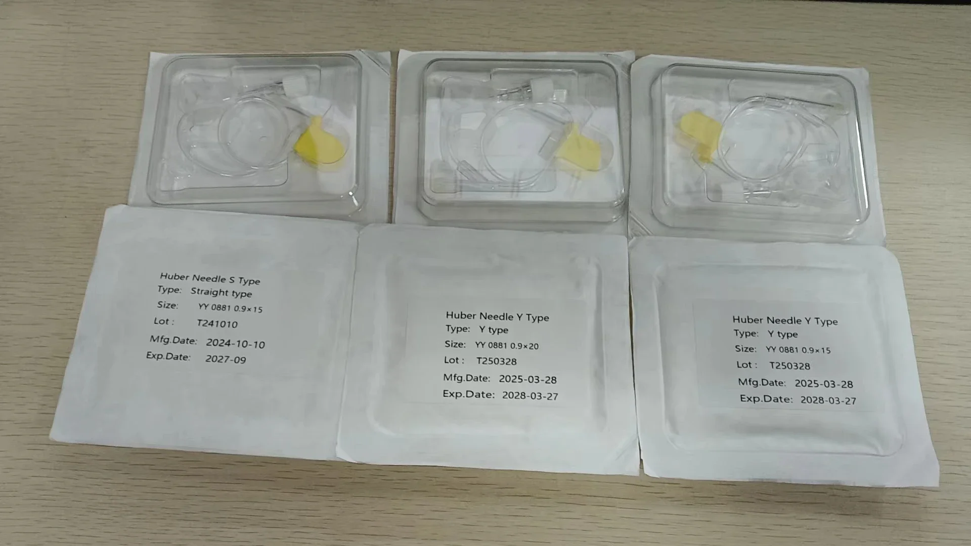 Medical Supplies Safe Huber Injection Needle