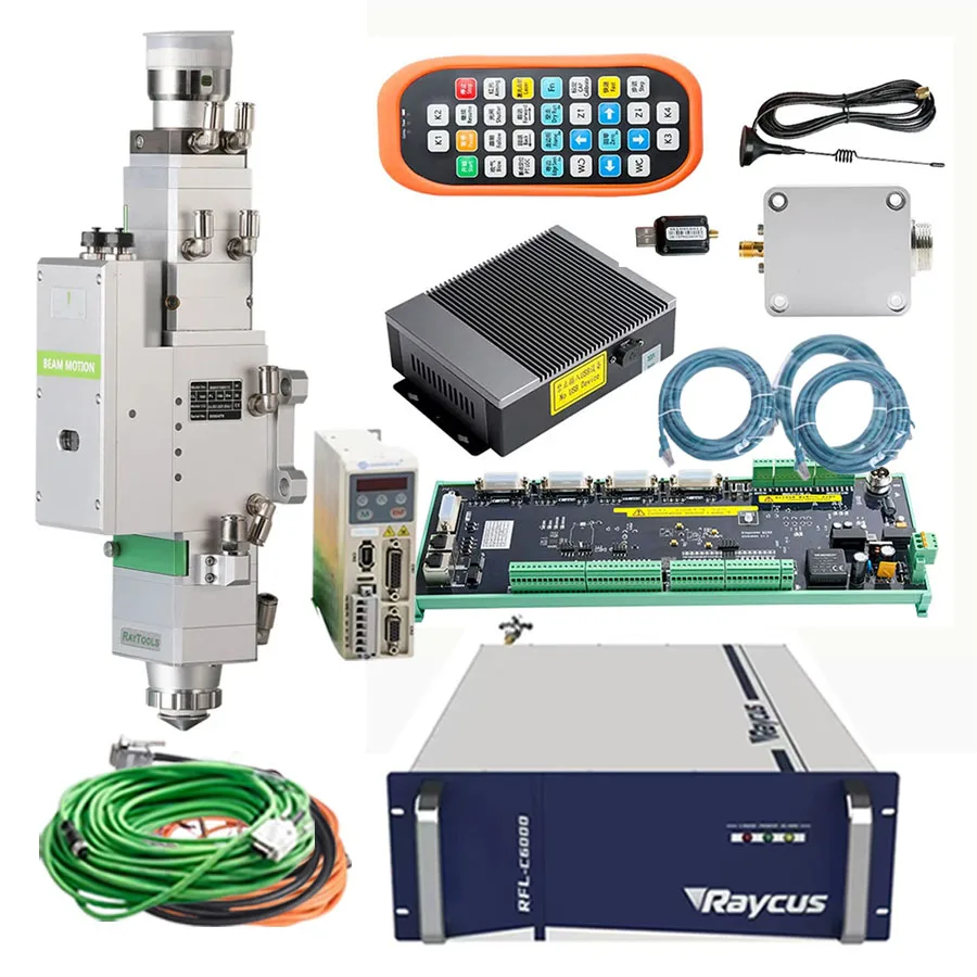 Raytools XC3000S laser cutting system 1500W/2000/3000W laser source RFL-C020/RFL-C025/RFL-C3000S BM110 laser cutting head 3.3kw