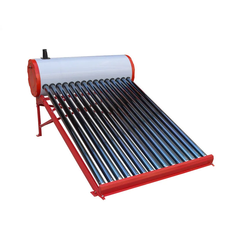 Vacuum Tube Solar Water Heater Integrated Compact Non-pressure Chauffe  Solaire Heating System