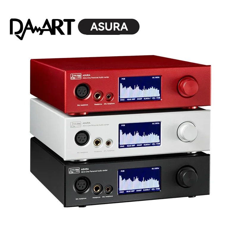 

DAART ASURA Music Streamer Desktop DAC Headphone Amplifier AK4499EX AK4191 High-End Audio Streamer