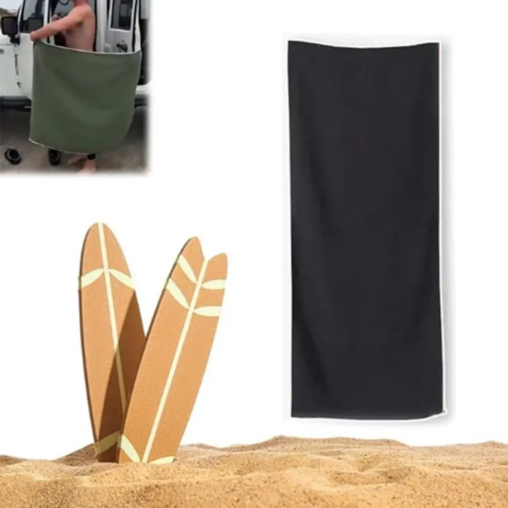 Asciugamano da bagno magnetico portatile per esterni Asciugamano da bagno in fibra di pile di corallo ad asciugatura rapida Asciugamano da bagno portatile per esterni Asciugamano da spiaggia