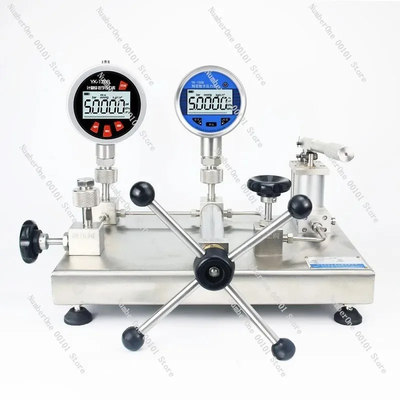 High Precision Benchtop Gas Pressure Source Calibration Bench Equipment Sensor Transmitter Signal Generator Pressure Calibration