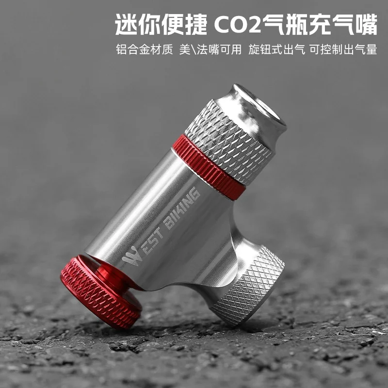 1PCS Bicycle Inflatable Bottle Mountain Bike Road Bike Co2 Carbon Dioxide Portable Rapid Inflator