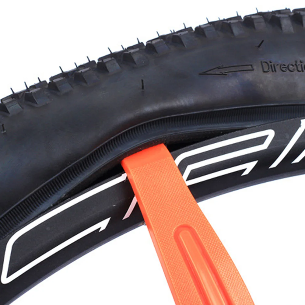 

3Pcs Nylon Tire Levers Ergonomic Design Easy Carry Bike Repair Tool for Quick Tire Replacement Compatible with All Bikes