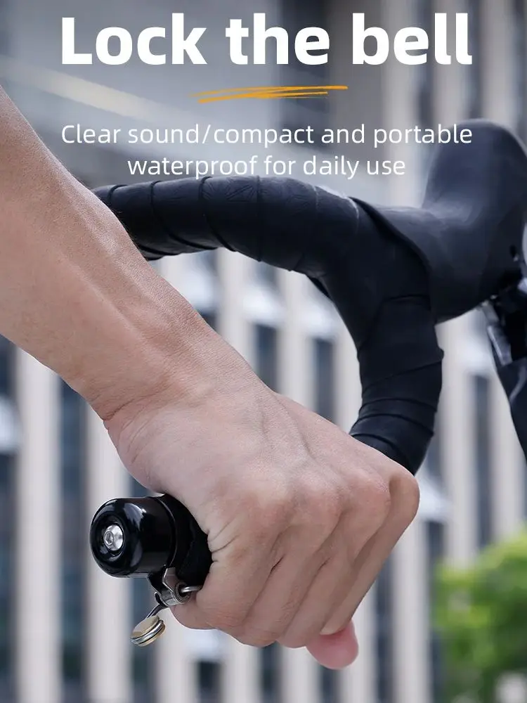 AliExpress OFFBONDAGE ESLNF Retro Classical Mini Bicycle Bell Clear Loud Sound Safety Alarm Crisp Ring Horn Waterproof 80dB MTB Road Bike Accessories